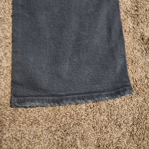 Rta Jeans Size 26 Women's Black Distressed Straight Leg Jeans - Picture 10 of 16